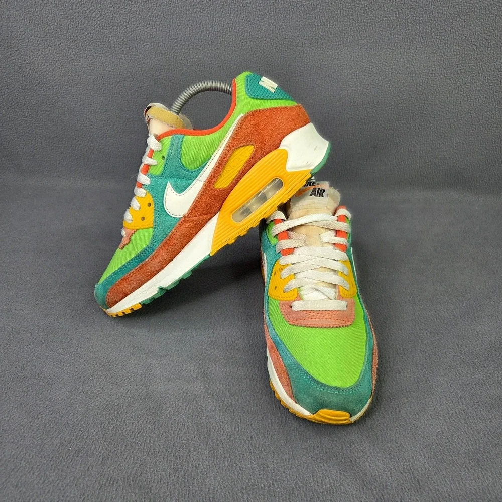 Nike Air Max 90 SE Running Club Roma Green DC9336-300 Men's Size 7.5